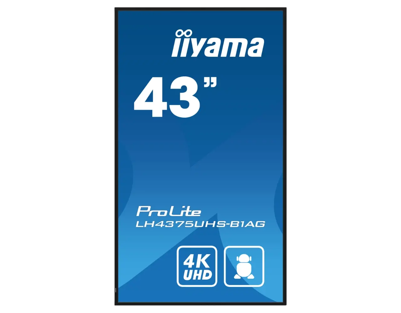 iiyama iiyama ProLite LH4375UHS-B1AG digital signage display iiyama iiyama ProLite LH4375UHS-B1AG digital signage display
