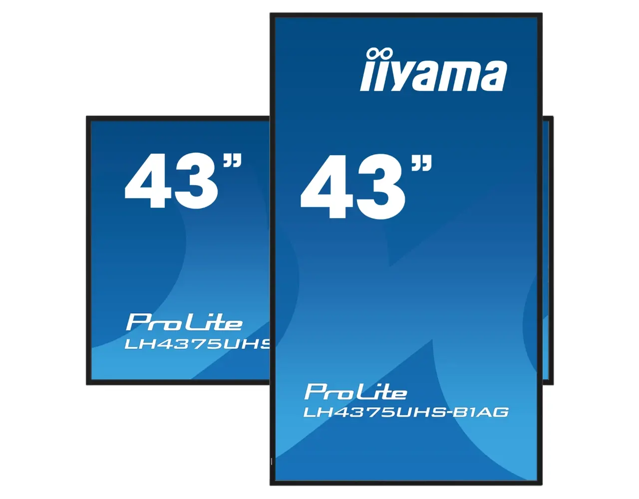iiyama iiyama ProLite LH4375UHS-B1AG digital signage display iiyama iiyama ProLite LH4375UHS-B1AG digital signage display
