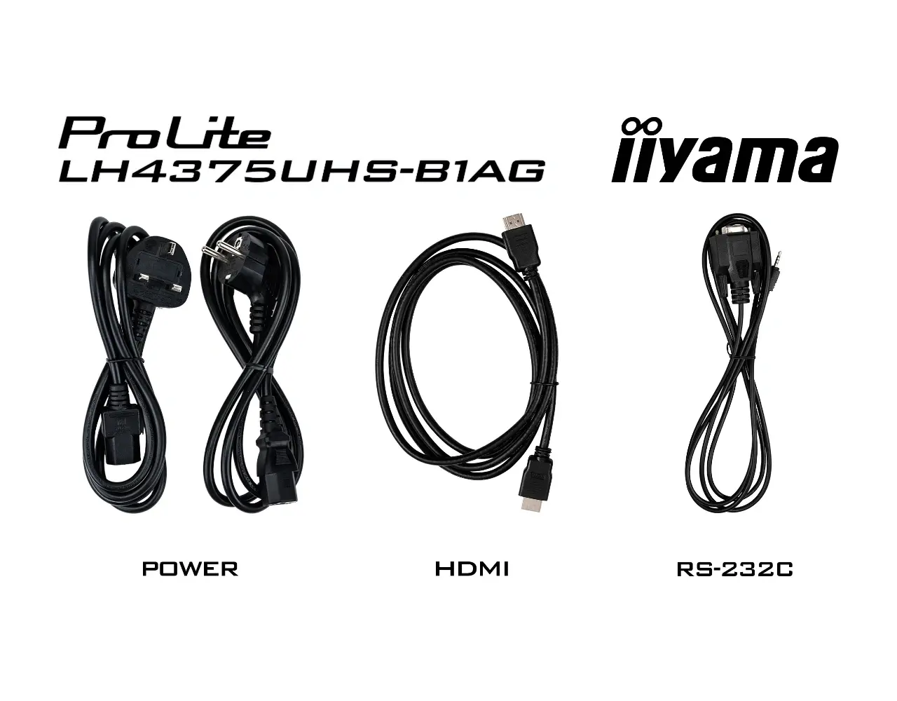 iiyama iiyama ProLite LH4375UHS-B1AG digital signage display iiyama iiyama ProLite LH4375UHS-B1AG digital signage display