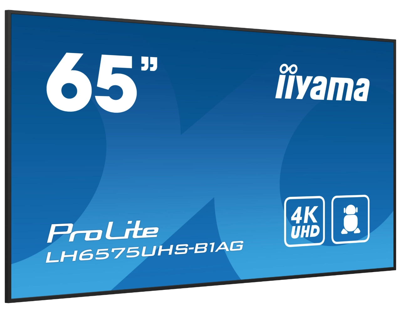 iiyama LH6575UHS-B1AG digital signage display afbeelding