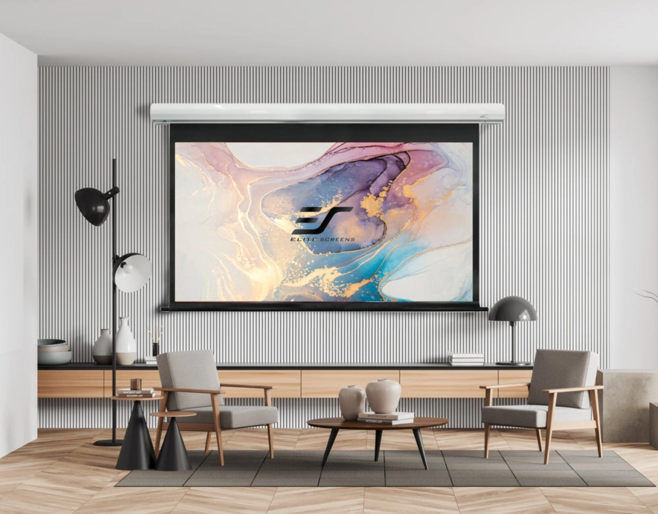 Elite Screens Saker Premium SK120XHW-E20 elektrisch projectiescherm