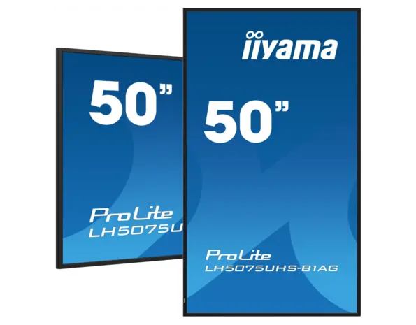 iiyama iiyama LH5075UHS-B1AG digital signage display iiyama iiyama LH5075UHS-B1AG digital signage display