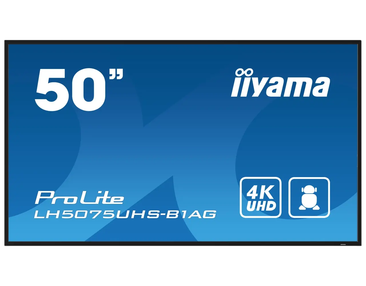 iiyama iiyama LH5075UHS-B1AG digital signage display iiyama iiyama LH5075UHS-B1AG digital signage display