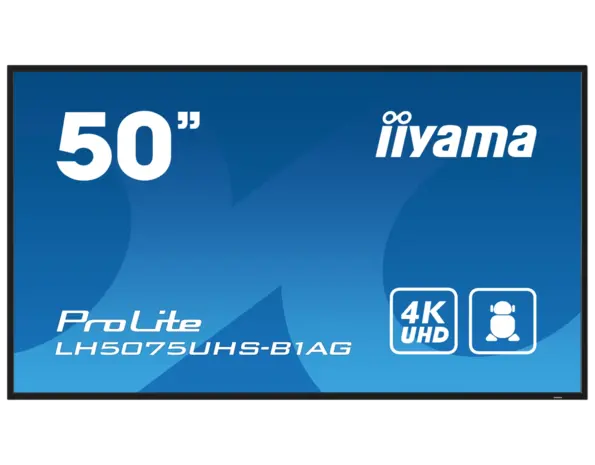 iiyama iiyama LH5075UHS-B1AG digital signage display iiyama iiyama LH5075UHS-B1AG digital signage display