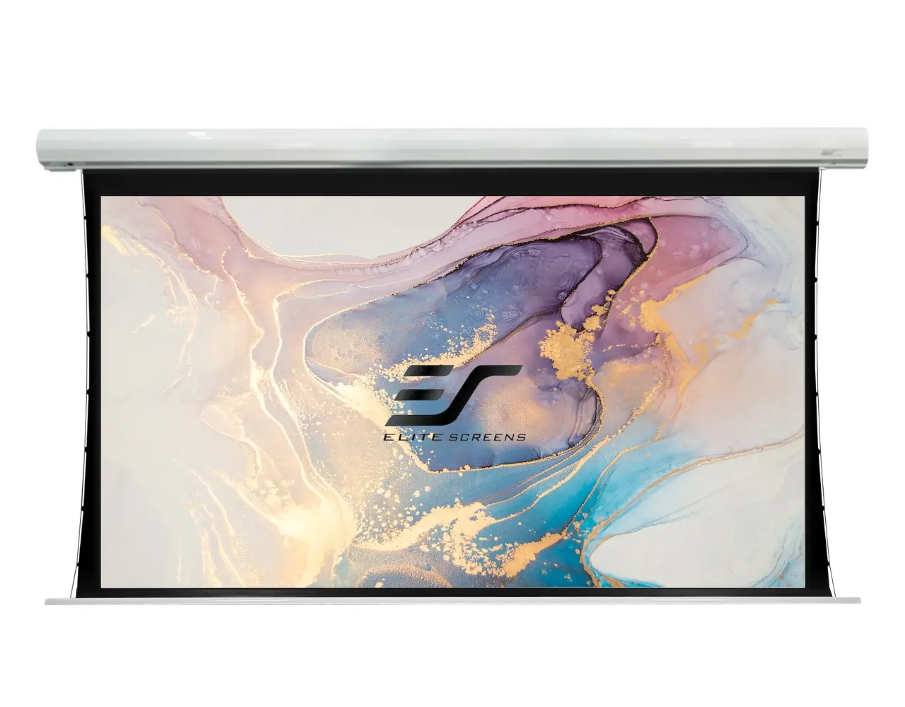 Elite Screens Elite Screens Saker Tab-Tension MaxWhite FG 16:9 elektrisch projectiescherm Elite Screens Elite Screens Saker Tab-Tension MaxWhite FG 16:9 elektrisch projectiescherm