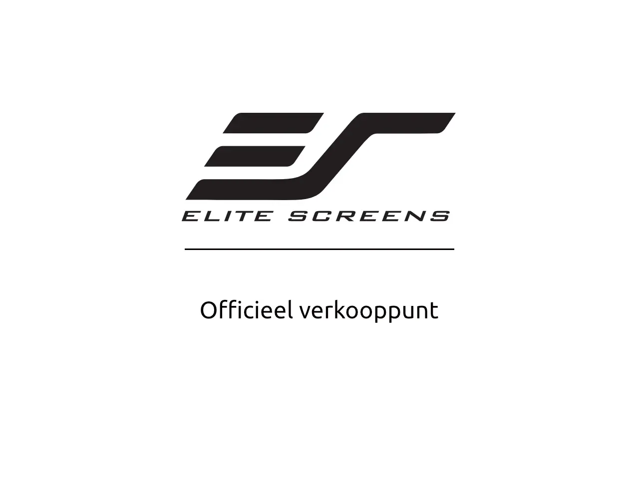 Elite Screens Elite Screens Manual M106XWH handbediend projectiescherm