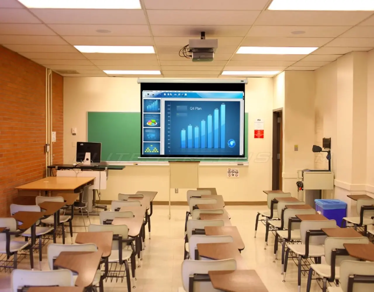 Elite Screens Elite Screens Manual M100XWH handbediend projectiescherm