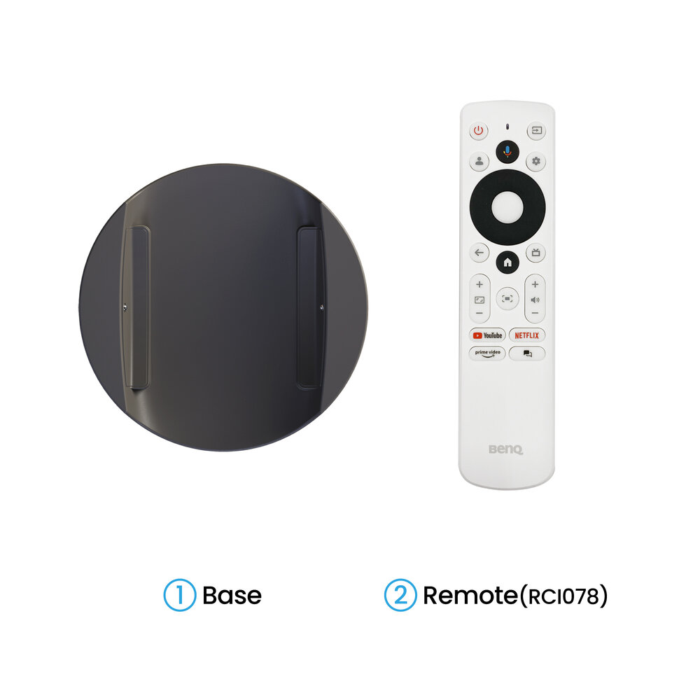 BenQ BenQ GV50 Full-HD mobiele laser beamer BenQ BenQ GV50 Full-HD mobiele laser beamer