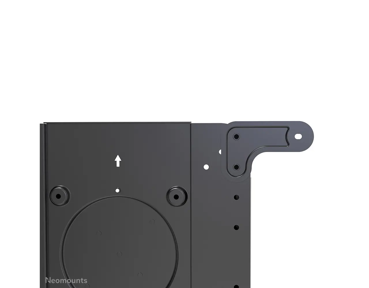 Neomounts Neomounts NS-M1250BLACK verrijdbare vloerstandaard Neomounts Neomounts NS-M1250BLACK verrijdbare vloerstandaard