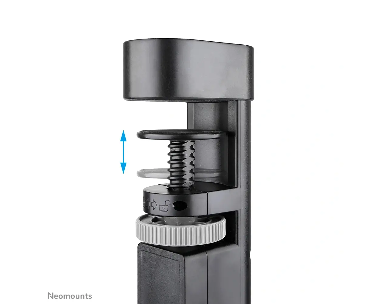 Neomounts Neomounts DS22-840BL6 bureaucontactdoos met klem