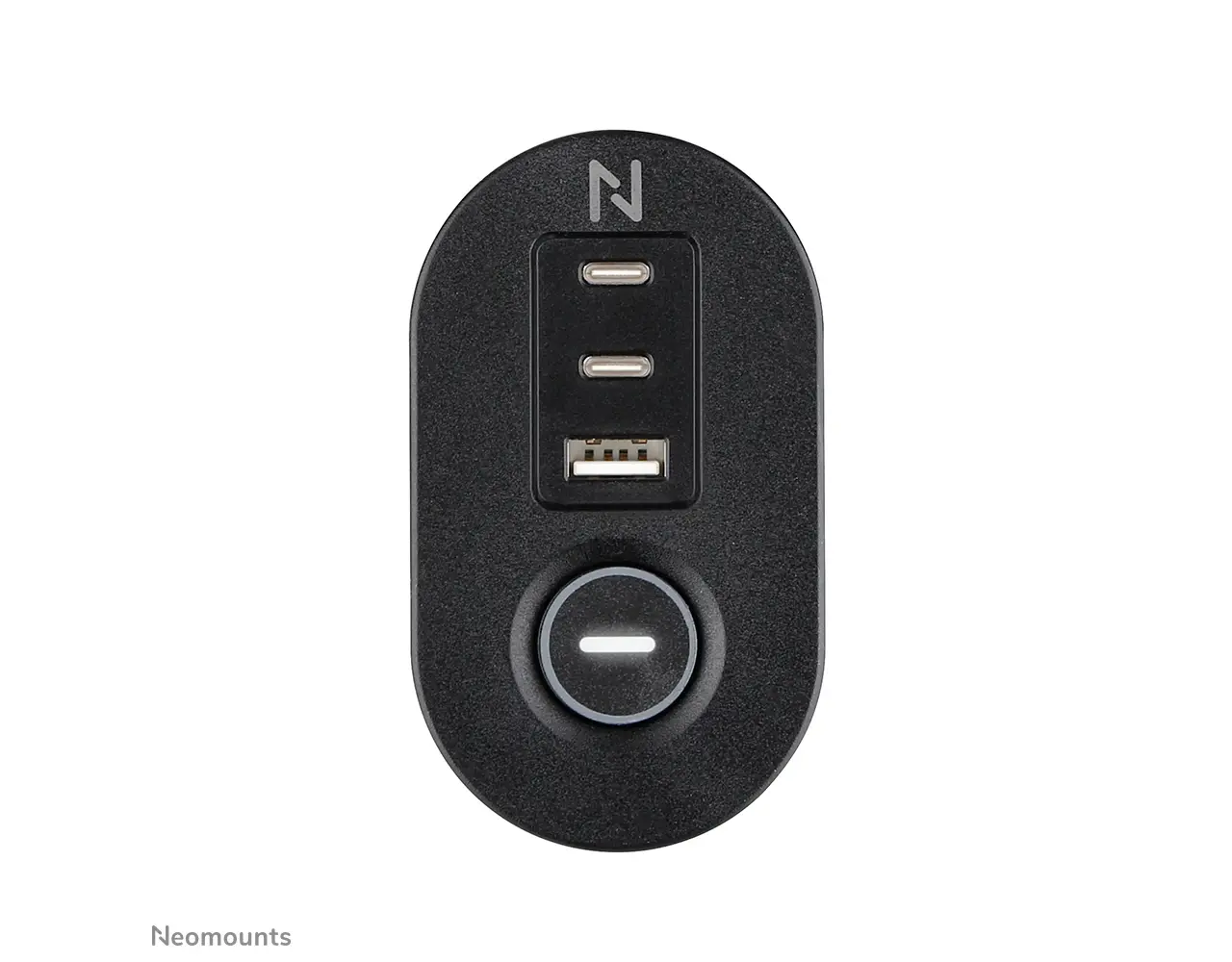 Neomounts Neomounts DS22-840BL6 bureaucontactdoos met klem