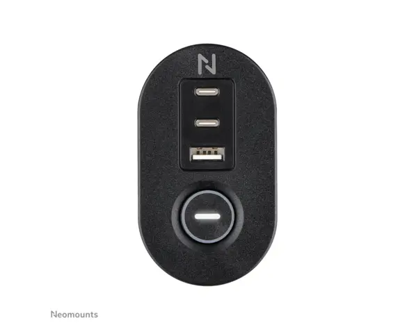 Neomounts Neomounts DS22-840BL6 bureaucontactdoos met klem