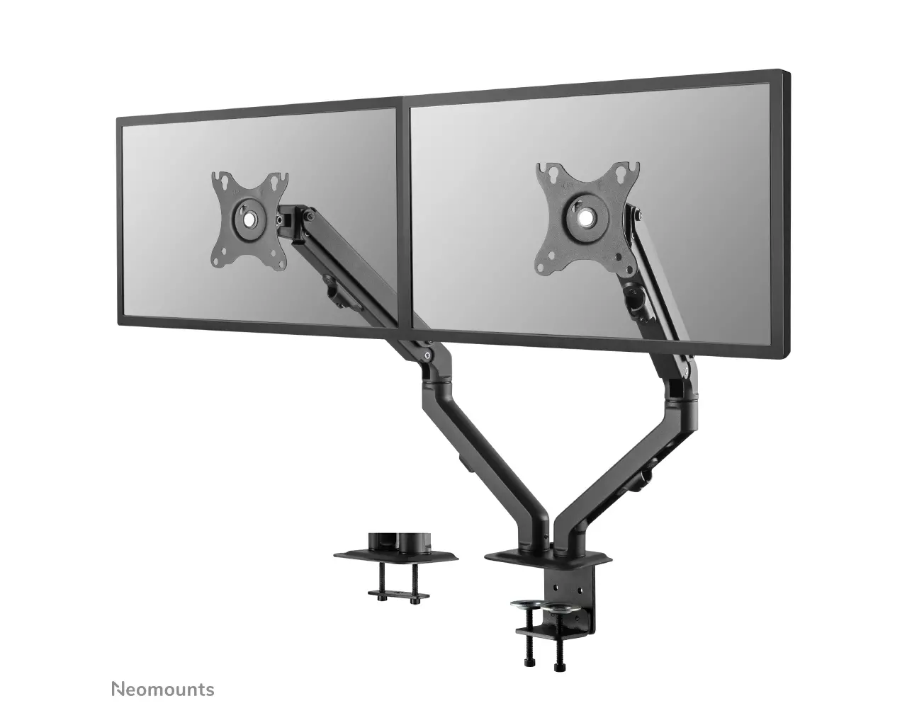 Neomounts Neomounts FPMA-D650DBLACK dubbele monitor arm Neomounts Neomounts FPMA-D650DBLACK dubbele monitor arm