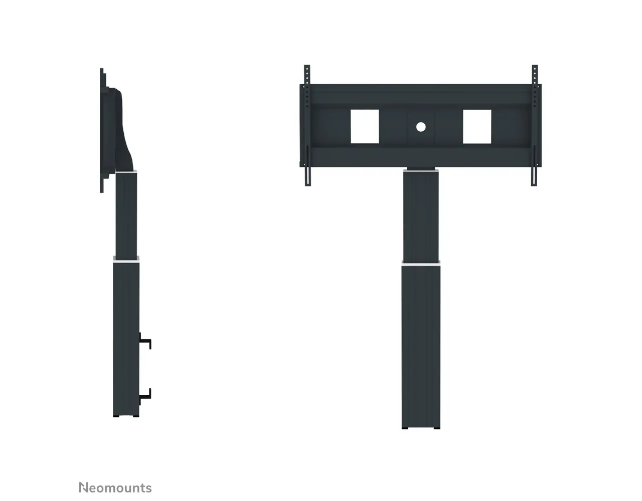 Neomounts Neomounts PLASMA-W2500BLACK gemotoriseerde vloerstandaard