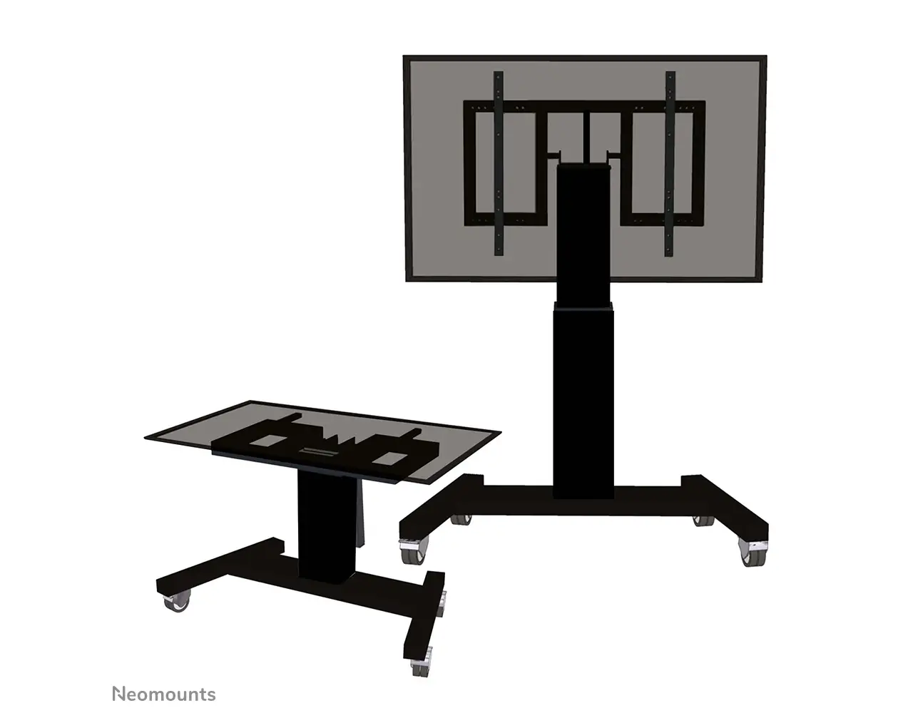 Neomounts Neomounts PLASMA-M2500TBLACK gemotoriseerde display trolley