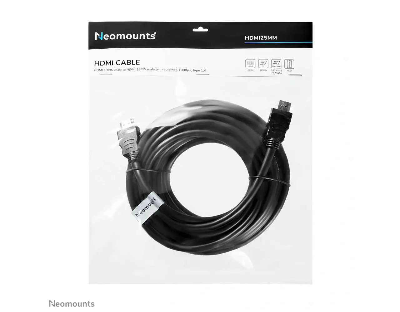 Neomounts Neomounts HDMI25MM HDMI kabel - 7.5 meter Neomounts Neomounts HDMI25MM HDMI kabel - 7.5 meter