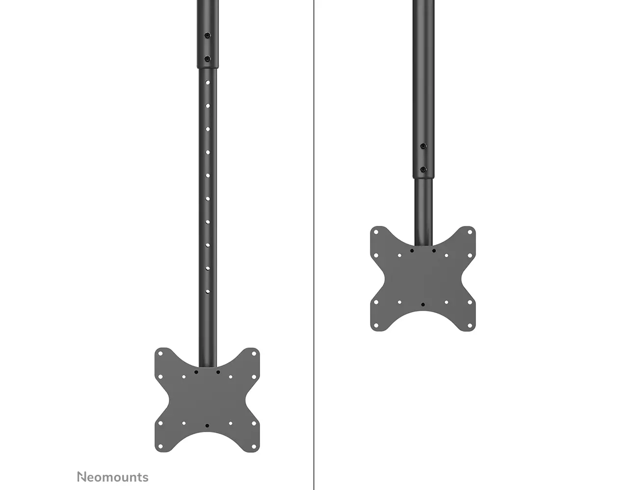 Neomounts Neomounts CL35-340BL12 display plafondbeugel Neomounts Neomounts CL35-340BL12 display plafondbeugel