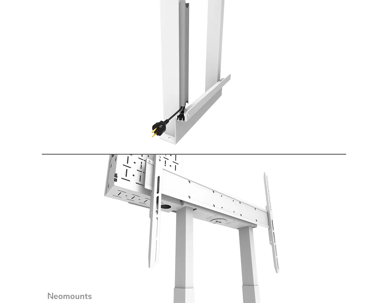 Neomounts Neomounts WL55-875WH1 gemotoriseerde vloerstandaard Neomounts Neomounts WL55-875WH1 gemotoriseerde vloerstandaard