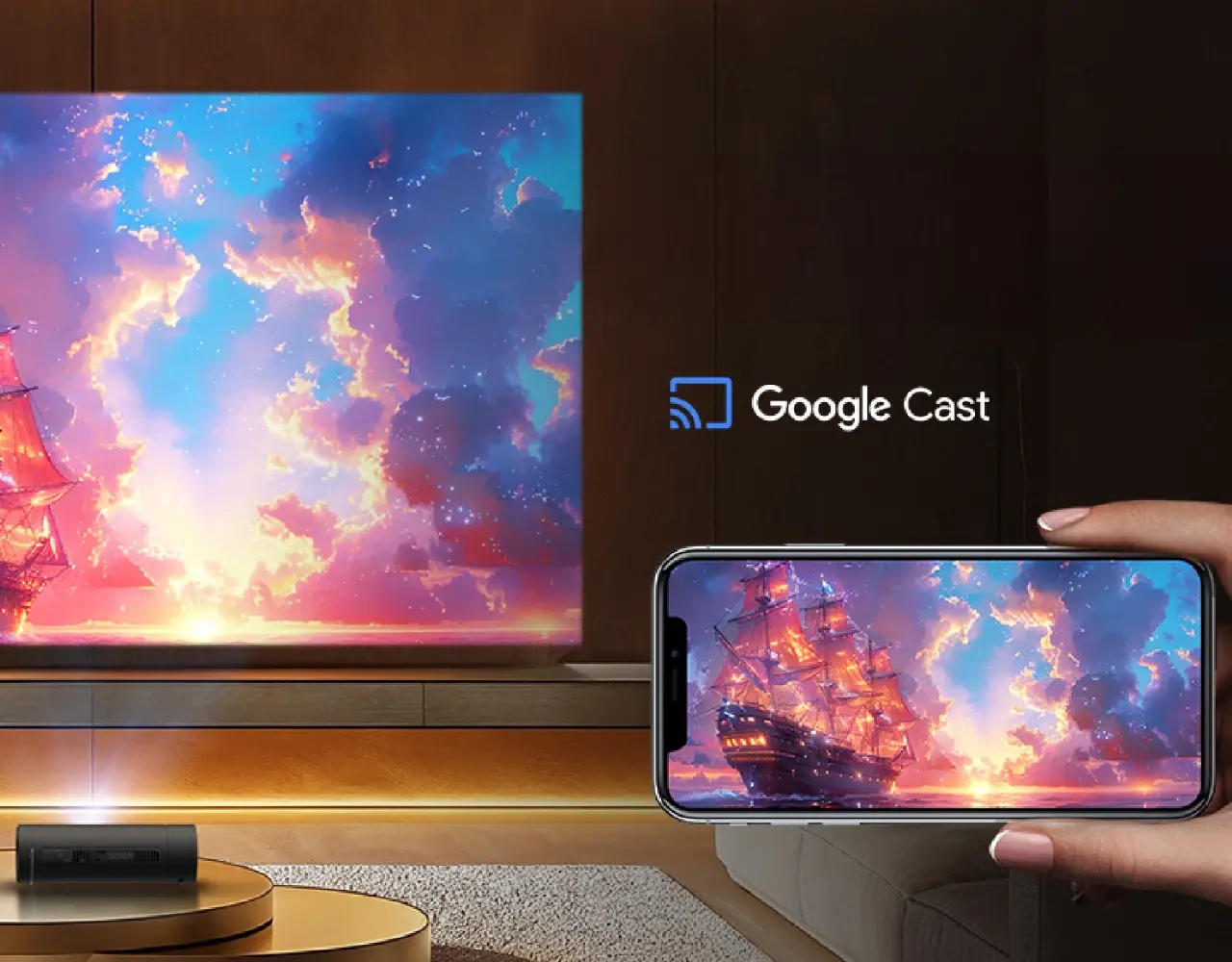 JMGO JMGO Picoflix full hd mini led beamer