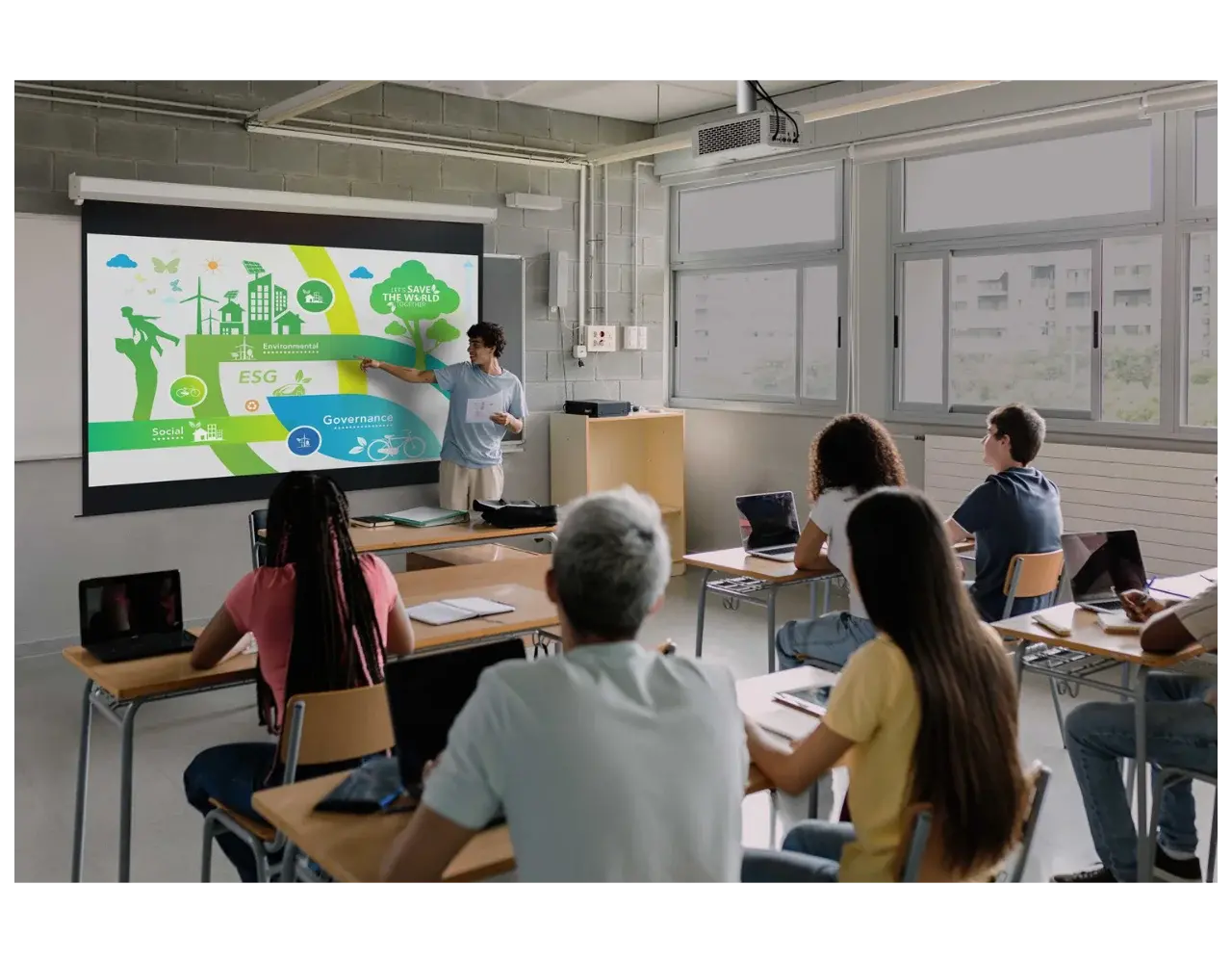 Optoma Optoma ZH551 Full-HD laserbeamer Optoma Optoma ZH551 Full-HD laserbeamer