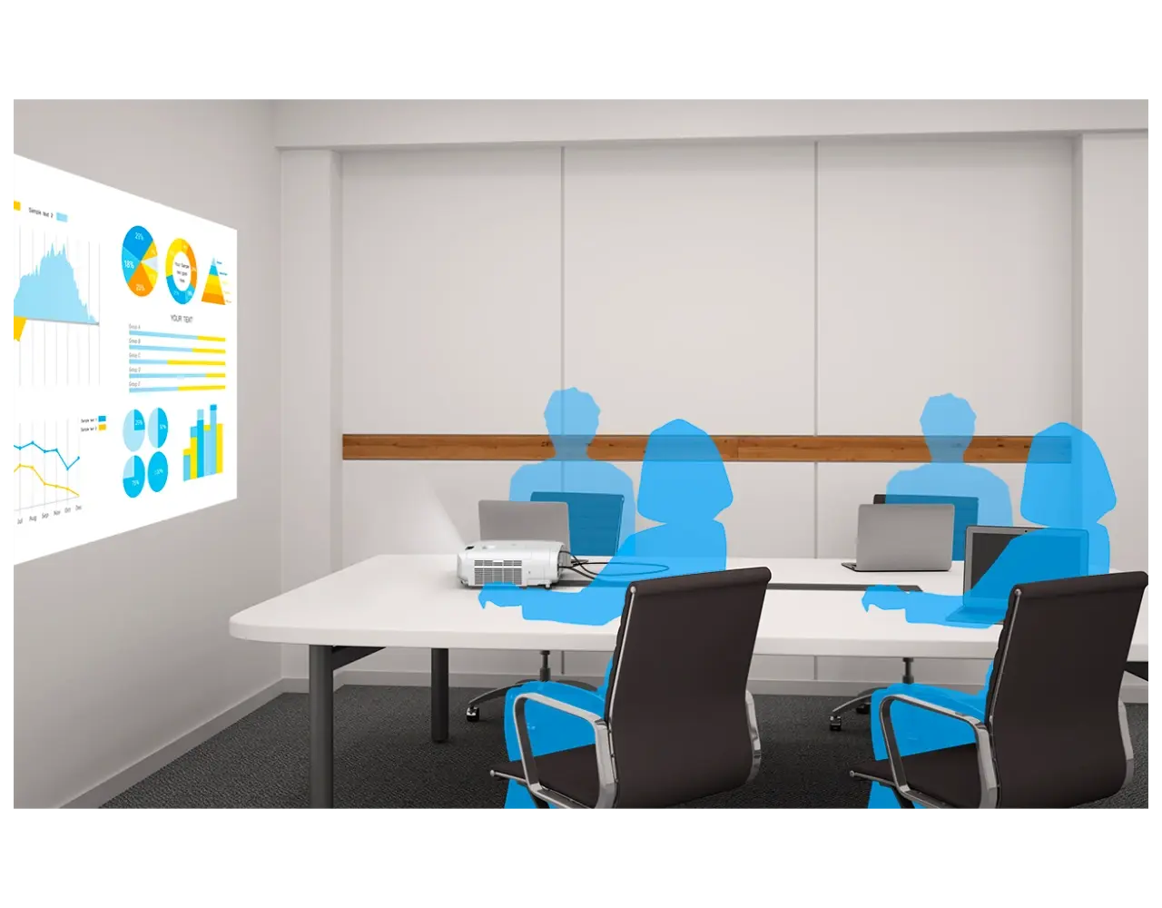 Epson Epson EB-W56S HD-ready short throw beamer Epson Epson EB-W56S HD-ready short throw beamer