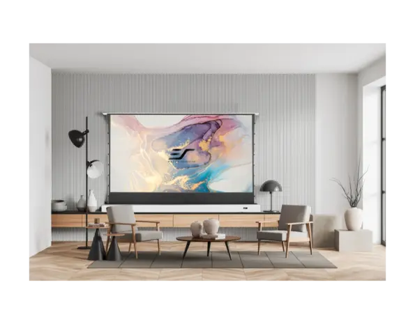 Elite Screens Elite Screens Kestrel Tab-Tension 3 CineGrey 4D 135 inch elektrisch vloer projectiescherm