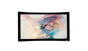 Elite Screens Elite Screens Lunette Curved CineWhite 120 inch Elite Screens Elite Screens Lunette Curved CineWhite 120 inch