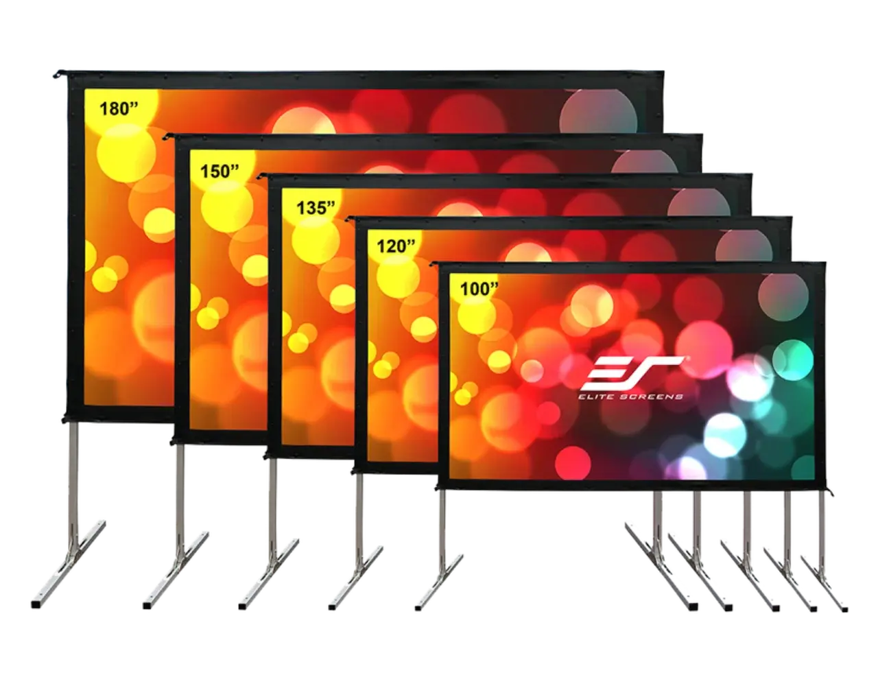 Elite Screens Elite Screens Yard Master 2 WraithVeil-Dual 110 inch mobiel projectiescherm