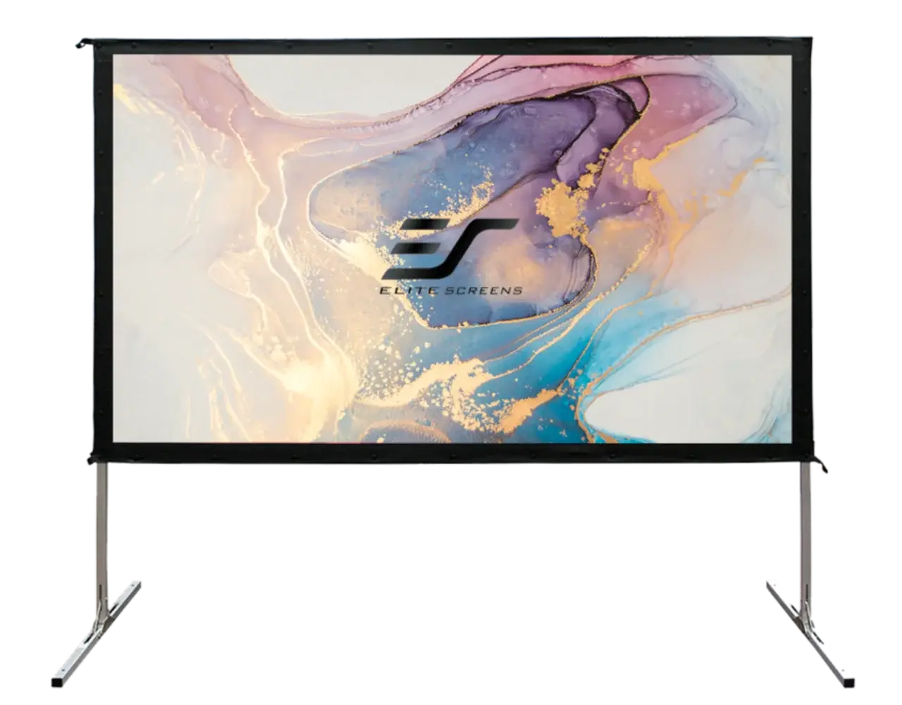 Elite Screens Elite Screens Yard Master 2 WraithVeil-Dual 180 inch mobiel projectiescherm Elite Screens Elite Screens Yard Master 2 WraithVeil-Dual 180 inch mobiel projectiescherm
