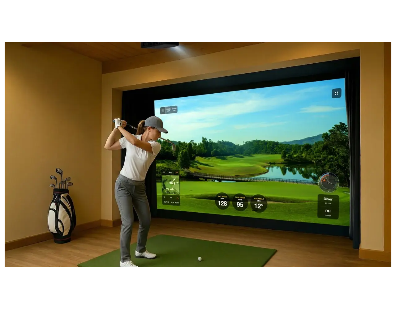 Optoma Optoma UHZ36STe 4K short throw laser beamer Optoma Optoma UHZ36STe 4K short throw laser beamer