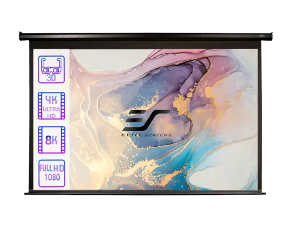 Elite Screens Elite Screens Spectrum MaxWhite 16:9 elektrisch projectiescherm Elite Screens Elite Screens Spectrum MaxWhite 16:9 elektrisch projectiescherm
