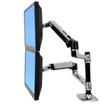 Ergotron Ergotron LX Series Dual Stacking Arm Ergotron Ergotron LX Series Dual Stacking Arm