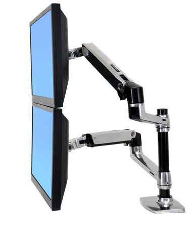 Ergotron Ergotron LX Series Dual Stacking Arm 45-248-026