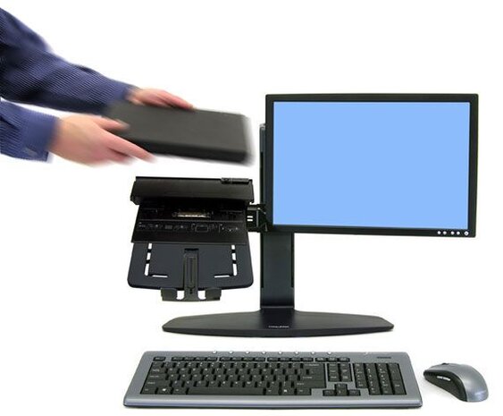 Ergotron Ergotron Neo Flex Neo-Flex LCD & Laptop Lift Stand Ergotron Ergotron Neo Flex Neo-Flex LCD & Laptop Lift Stand