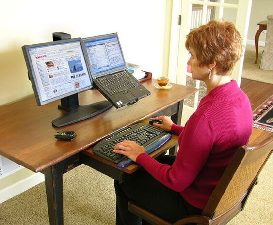 Ergotron Ergotron Neo Flex Neo-Flex LCD & Laptop Lift Stand Ergotron Ergotron Neo Flex Neo-Flex LCD & Laptop Lift Stand