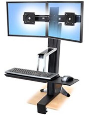 Ergotron Ergotron WorkFit-S, Dual Sit-Stand Workstation