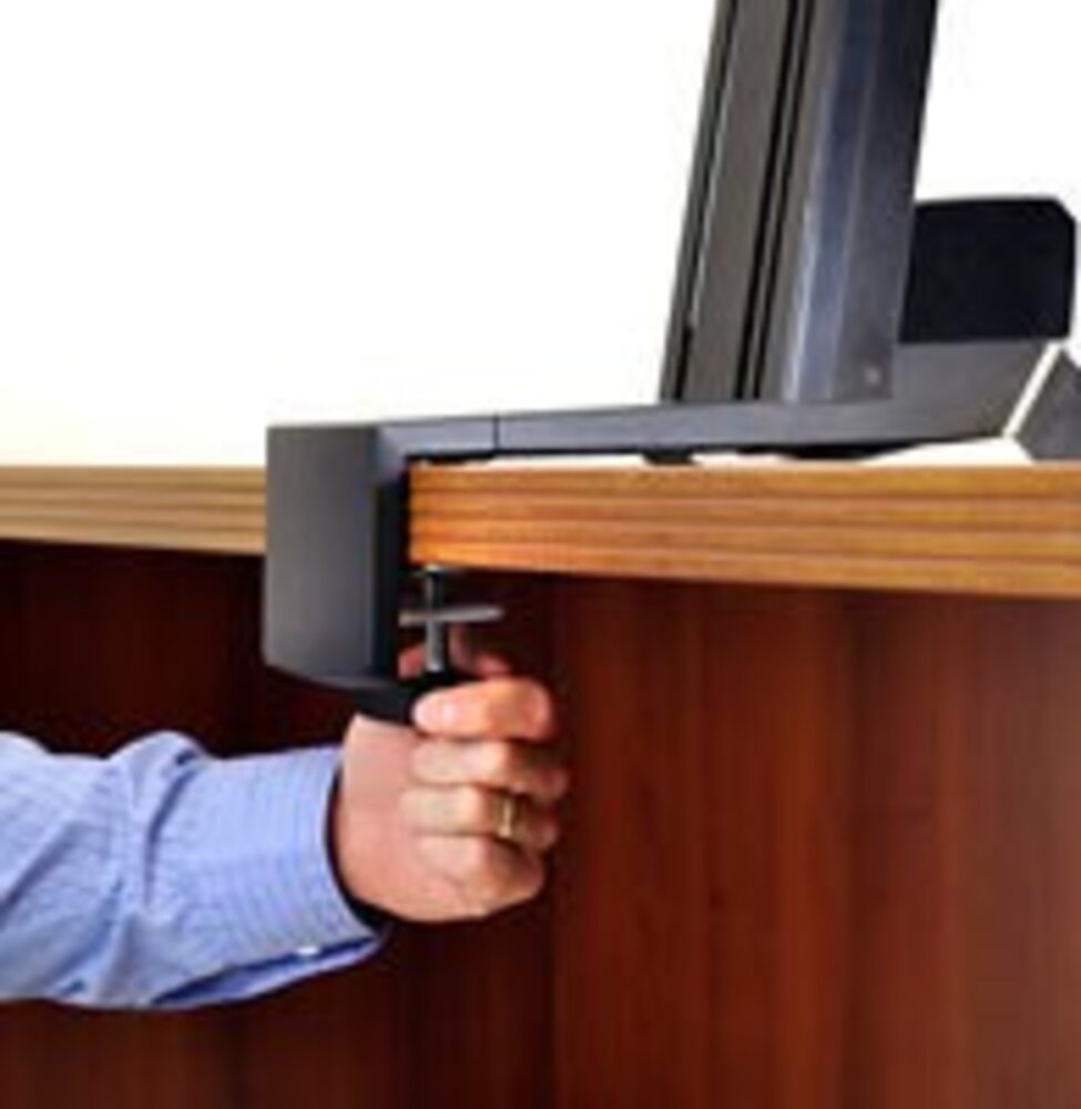 Ergotron Ergotron WorkFit-S, Dual Sit-Stand Workstation Ergotron Ergotron WorkFit-S, Dual Sit-Stand Workstation