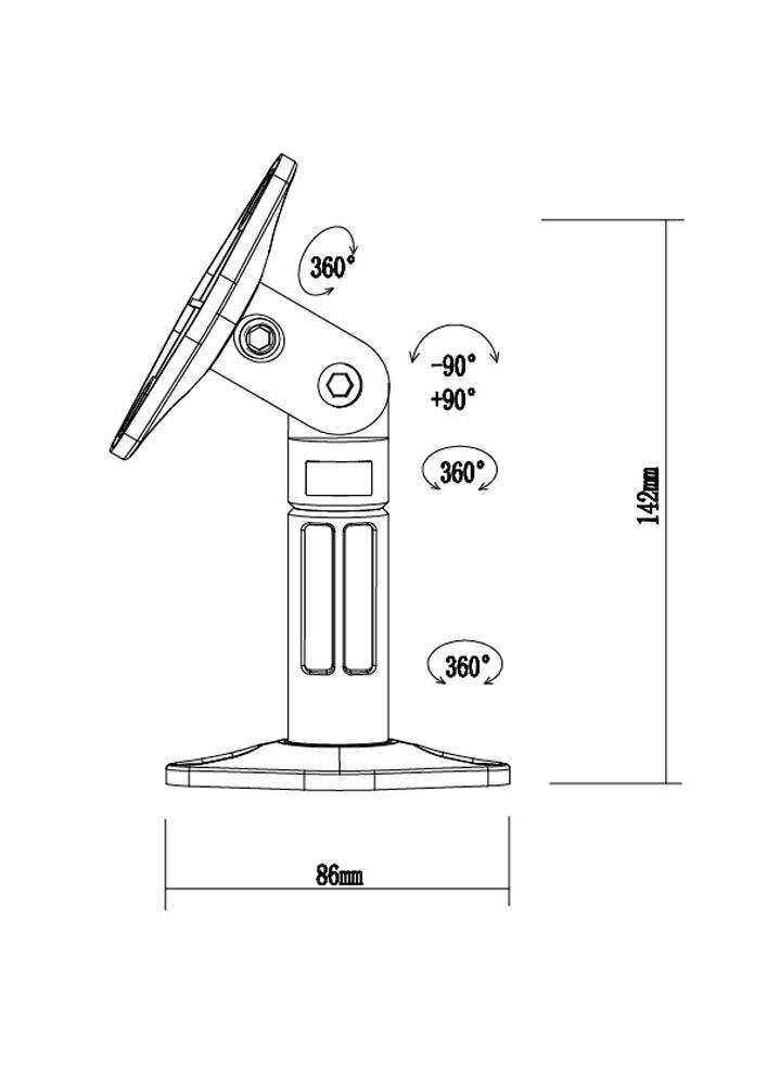 Newstar Newstar SPEAKER-W100 speaker steun