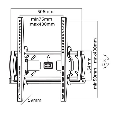 Newstar Newstar PLASMA-W240 flat panel muur steun Newstar Newstar PLASMA-W240 flat panel muur steun