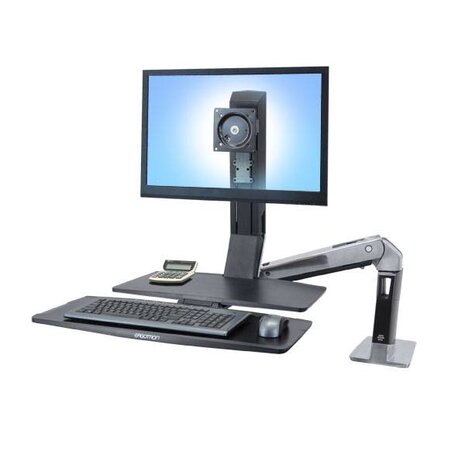 Ergotron Ergotron WorkFit-A monitor beugel met werkblad