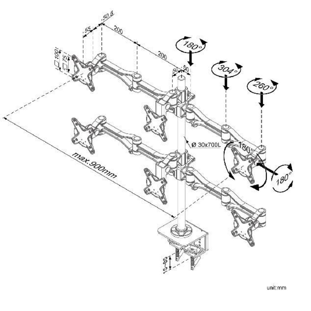Newstar Newstar FPMA-D1030D-6 Newstar Newstar FPMA-D1030D-6