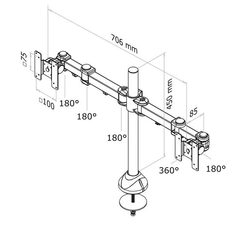 Newstar Newstar FPMA-D960DG Newstar Newstar FPMA-D960DG