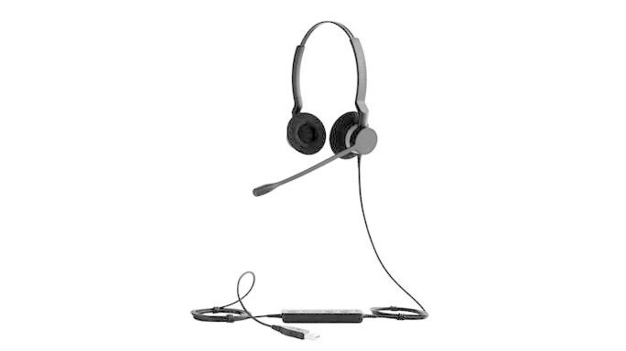 Jabra Jabra BIZ 2300 USB Microsoft Lync Duo Monauraal Hoofdband Zwart hoofdtelefoon Jabra Jabra BIZ 2300 USB Microsoft Lync Duo Monauraal Hoofdband Zwart hoofdtelefoon