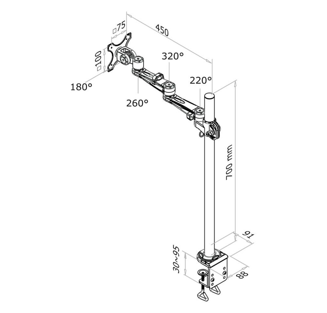 Newstar Newstar FPMA-D935POLE70
