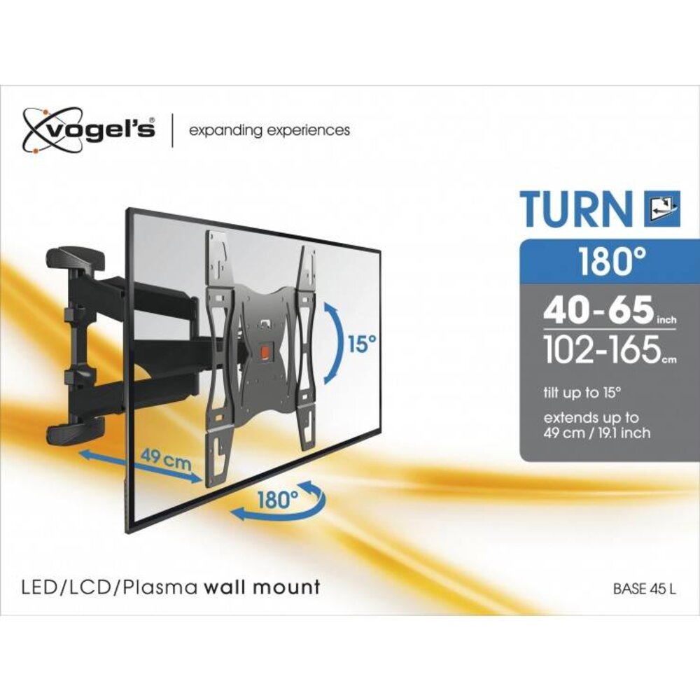 Vogel's Vogel's BASE 45 L Draaibare TV-muurbeugel