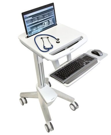 Ergotron Ergotron StyleView EMR Laptop Cart, SV40 Ergotron Ergotron StyleView EMR Laptop Cart, SV40
