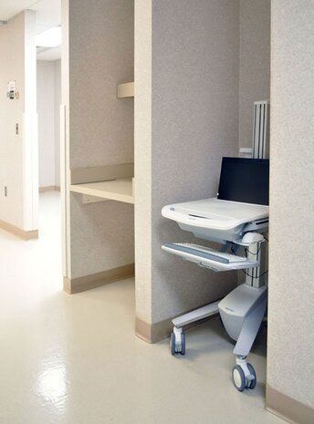 Ergotron Ergotron StyleView EMR Laptop Cart, SV40 Ergotron Ergotron StyleView EMR Laptop Cart, SV40