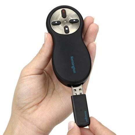 Kensington Kensington Draadloze presenter met laser pointer Kensington Kensington Draadloze presenter met laser pointer