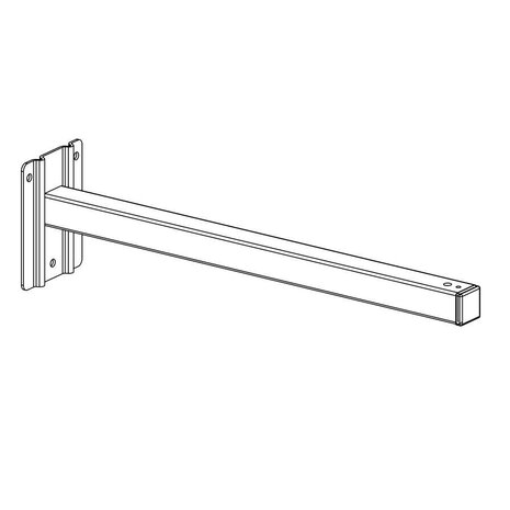 Da-Lite Da-Lite Wandbeugel SlimScreen RAL 9016 Da-Lite Da-Lite Wandbeugel SlimScreen RAL 9016