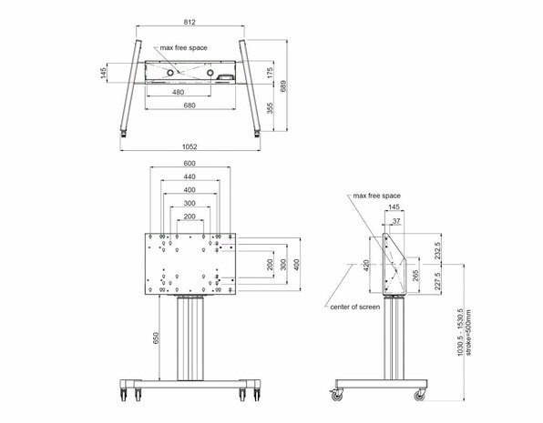 iiyama iiyama MD 062B7275 vloerlift